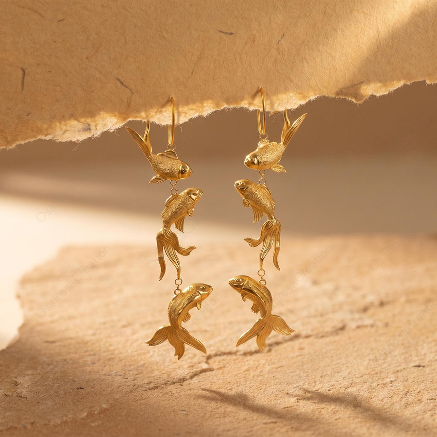 Lucky Koi Earrings