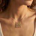 Cathedral Cat Pendant Necklace | Gothic Architecture Inspired Design | Architecture inspired necklace | Unique Fashion Jewel｜Christmas gift