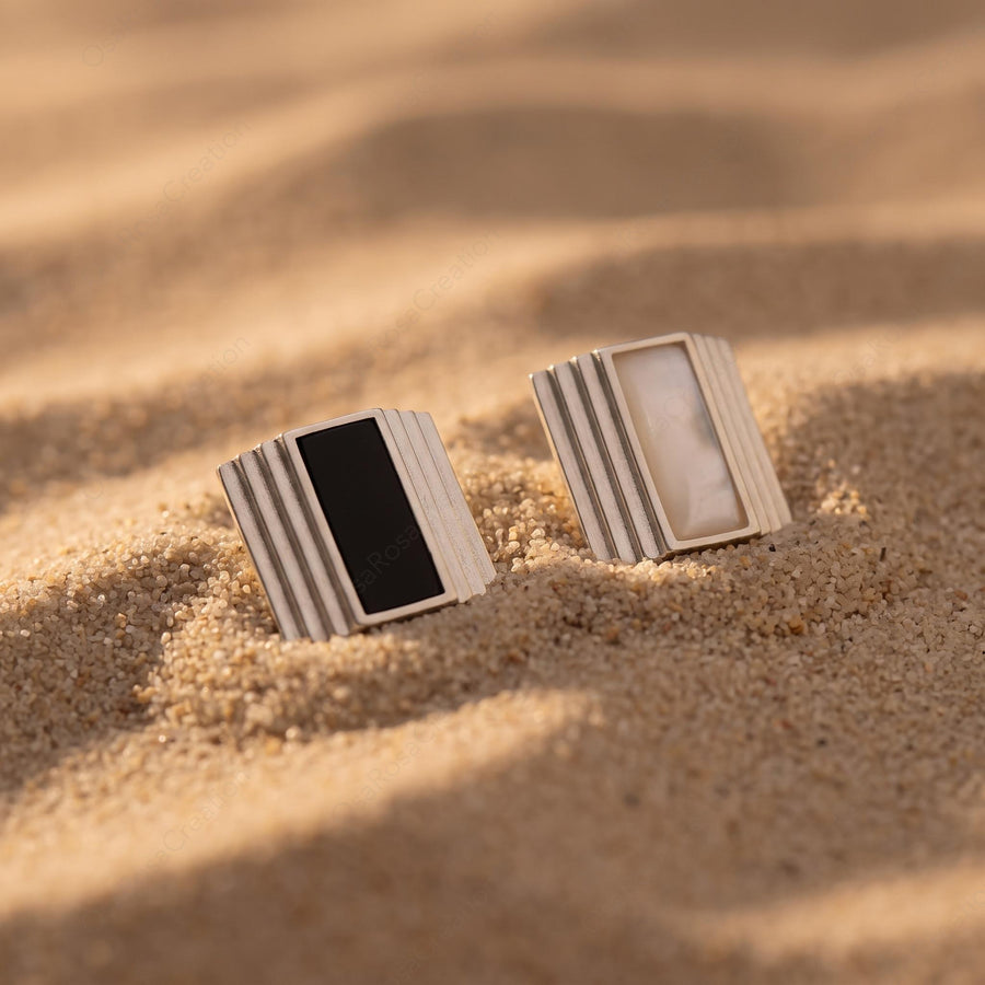 Deco Rectangle Studs