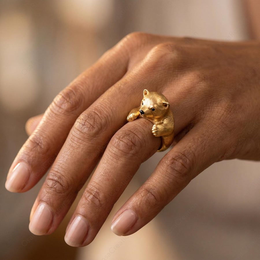 Woodland Bear Ring