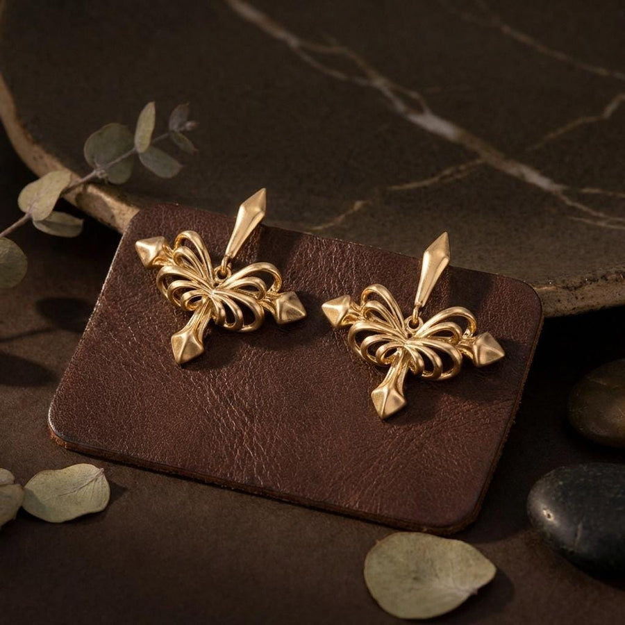 Gothic Crossbow Earrings
